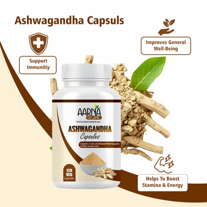 Aarna Organic Ashwgandha Capsules