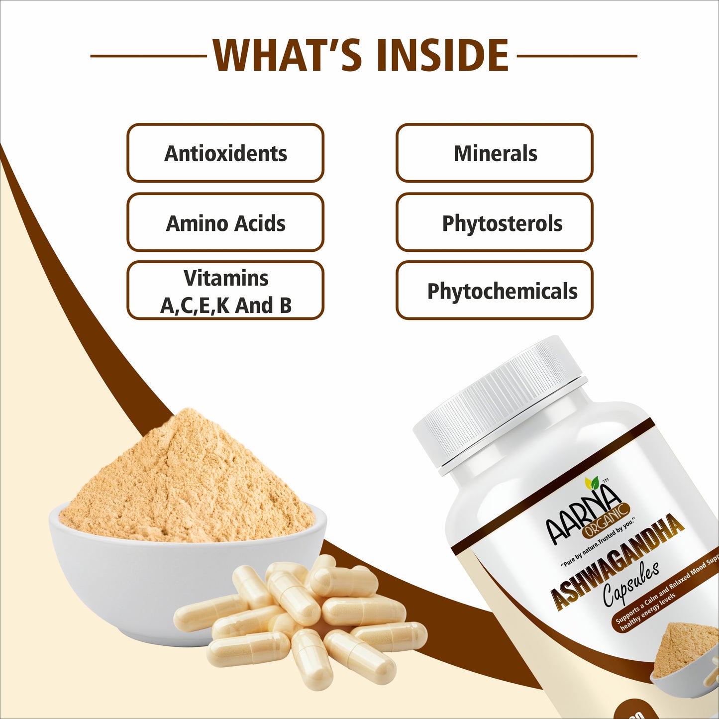 Aarna Organic Ashwgandha Capsules