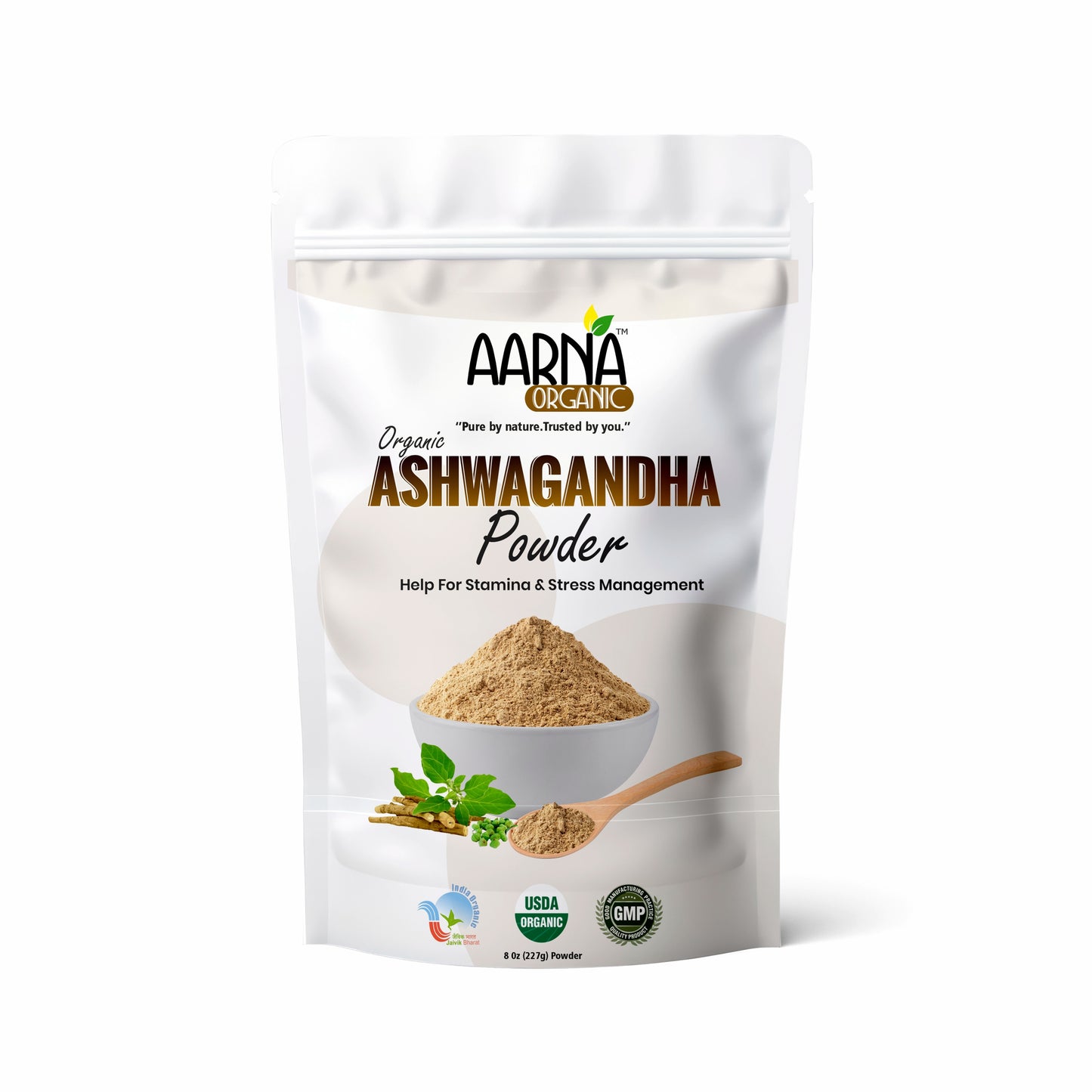 Aarna Organic Ashwgandha Powder 227g