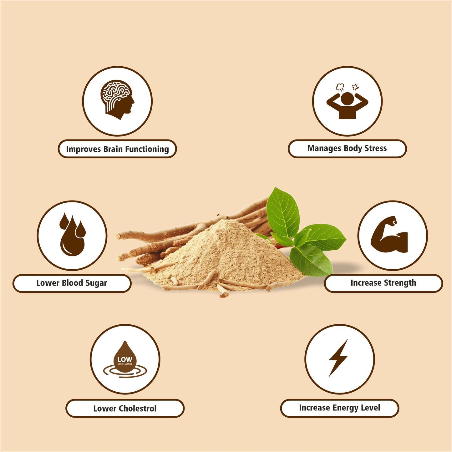 Aarna Organic Ashwgandha Powder 227g