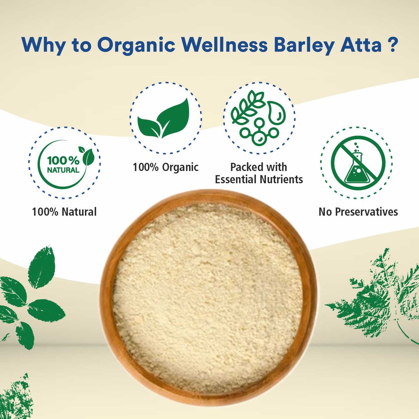 Organic Wellness Barley Atta