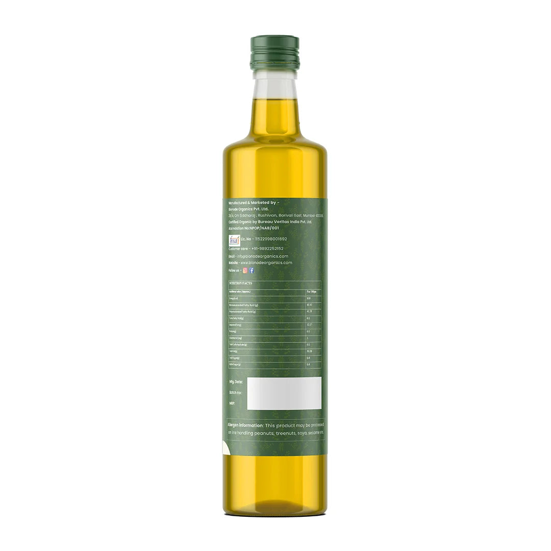 Bionode Organic Cold Pressed Mustard Oil