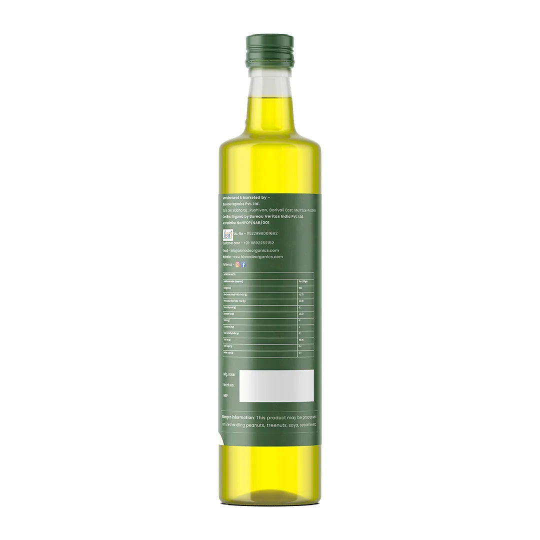Bionode Organic Cold Pressed Groundnut Oil