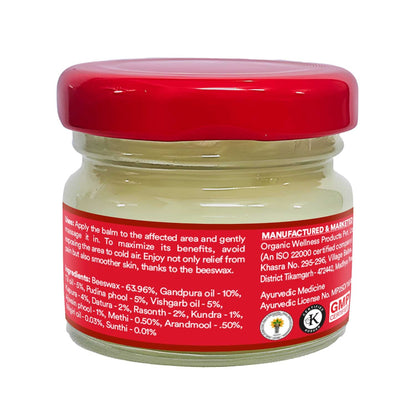 Pain Relief Balm with Bees Wax