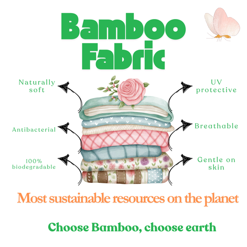 Bamboo Cotton Printed Pyjama Set | Soft Top & Jogger Outfit for Infants