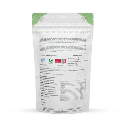 Bionode Organic Barley Grass Powder