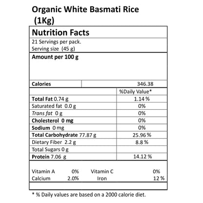 Organic Basmati Rice
