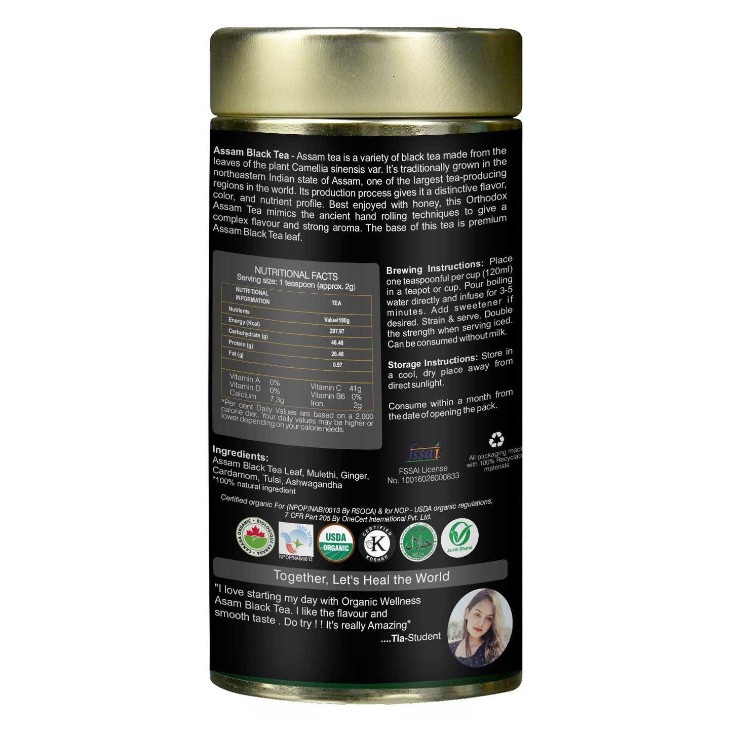 Black Label Assam Tea