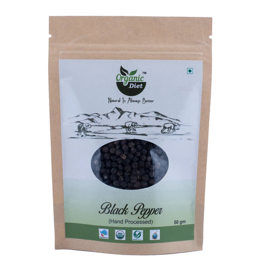 Organic Black Pepper(Kali Mirch)