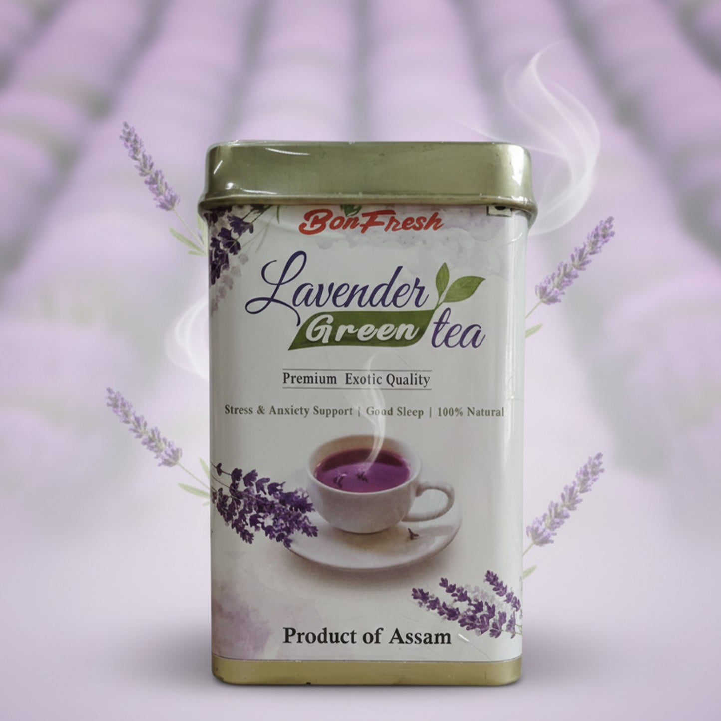 Lavender Green Tea
