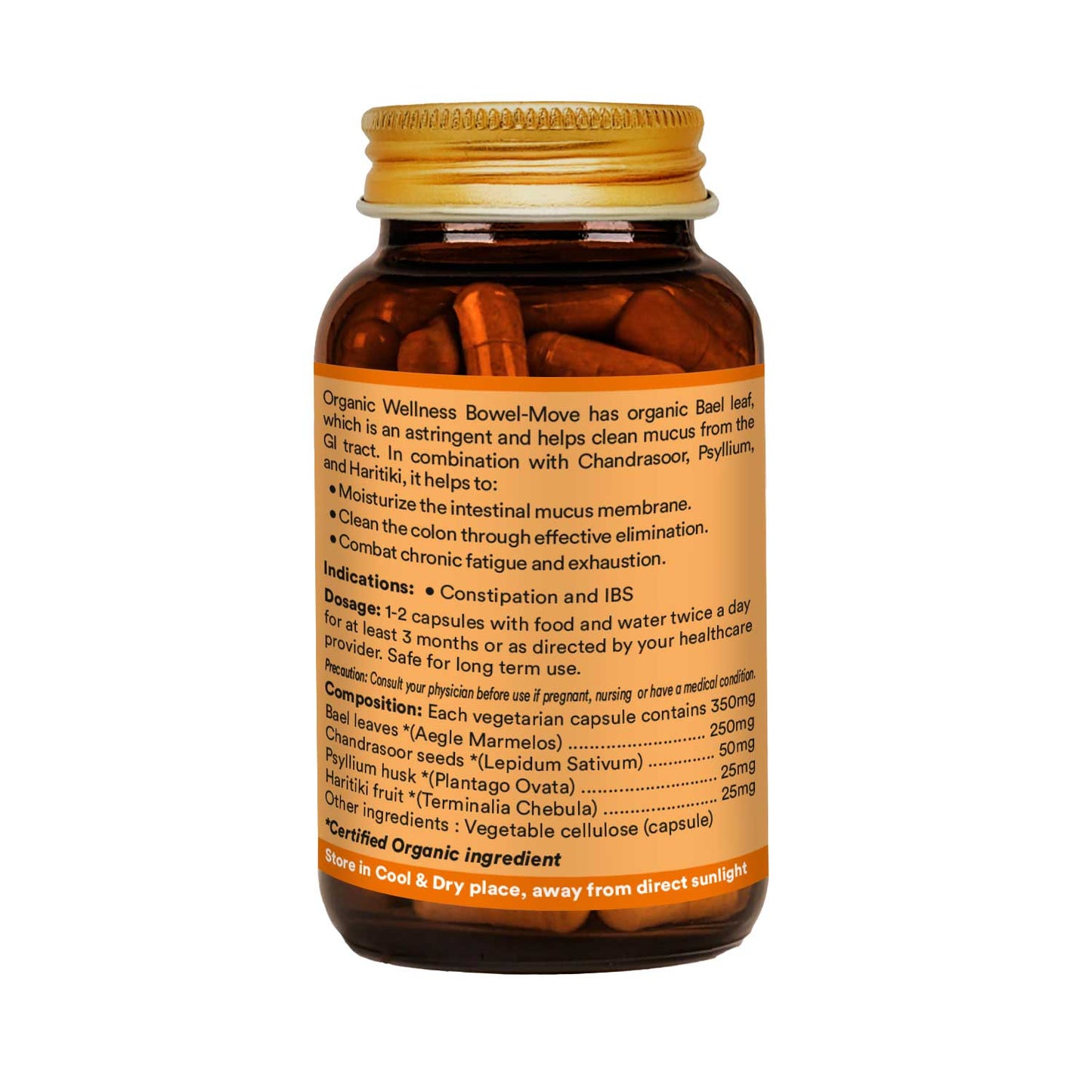 Bowel Move 90 Capsules