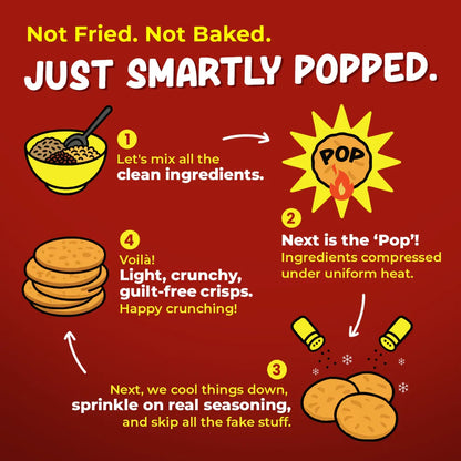 Brown rice Crisps, Indian Spicy Hot - 55 GM