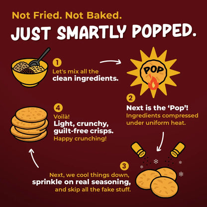 Brown rice Crisps, Smokey Barbeque - 55 GM