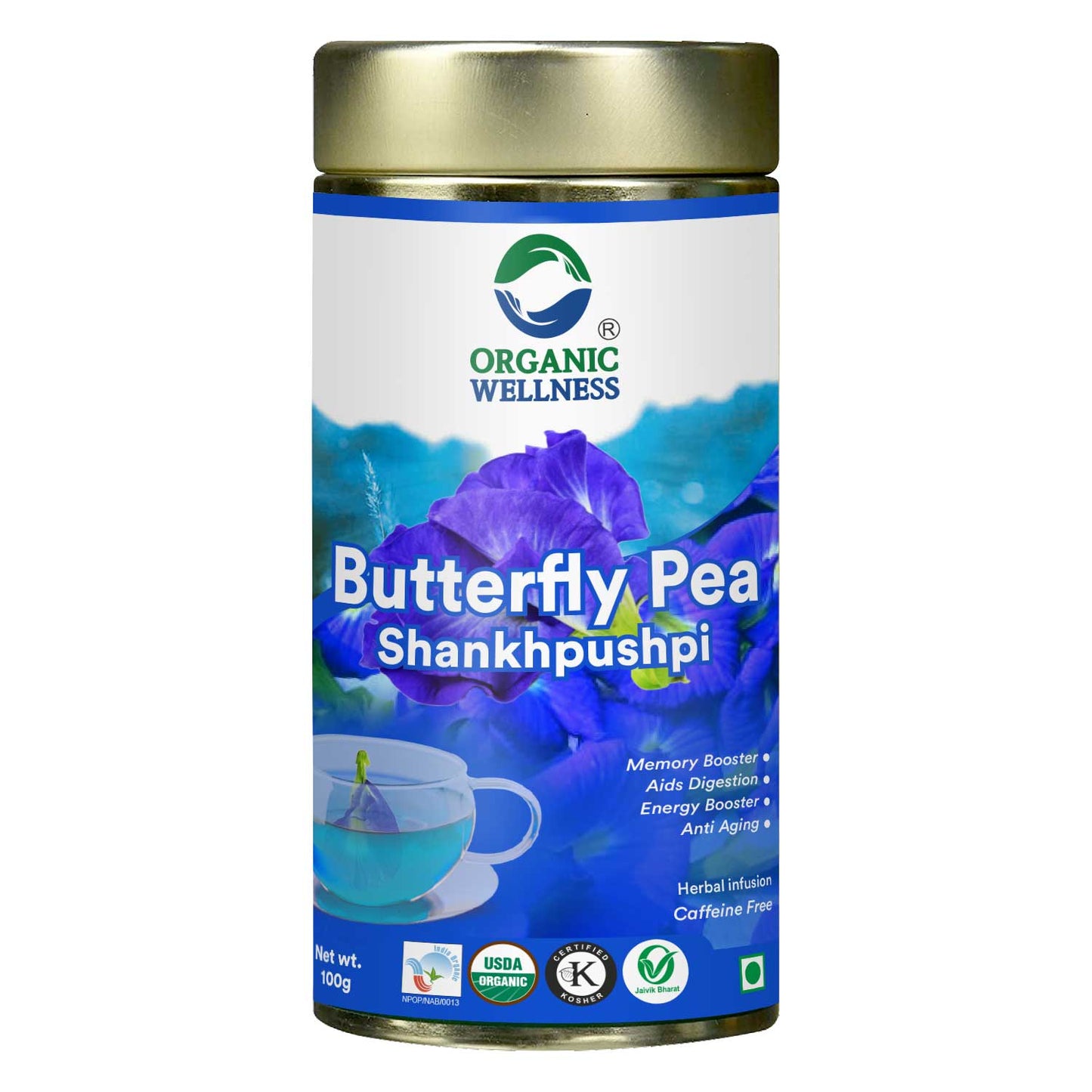 Butterfly Pea Shankhpushpi Tea