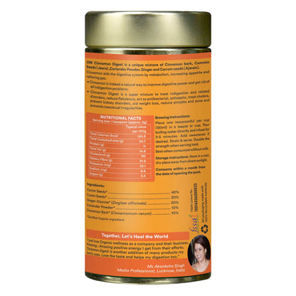 Organic Wellness Cinnamon Digest Tea