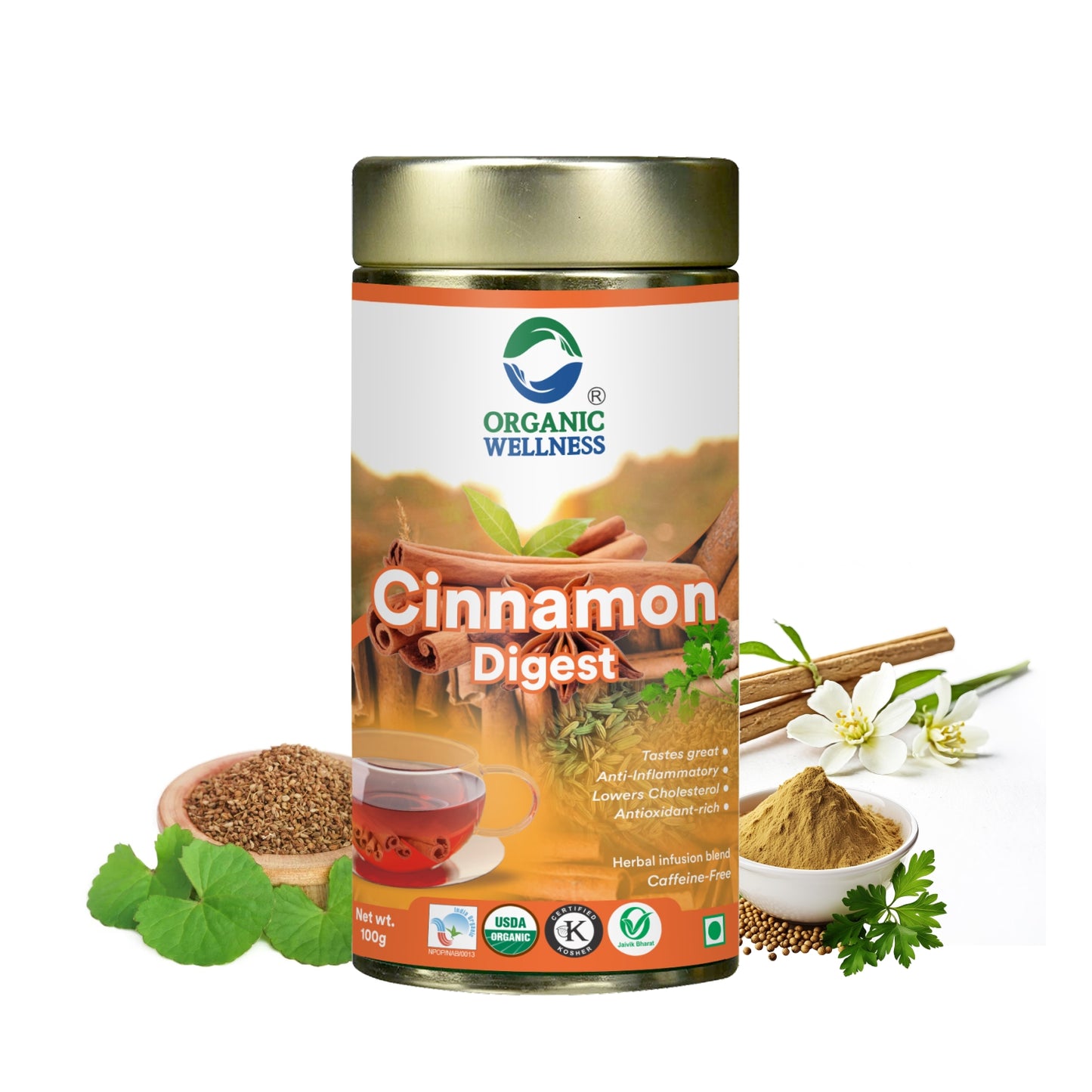 Organic Wellness Cinnamon Digest Tea
