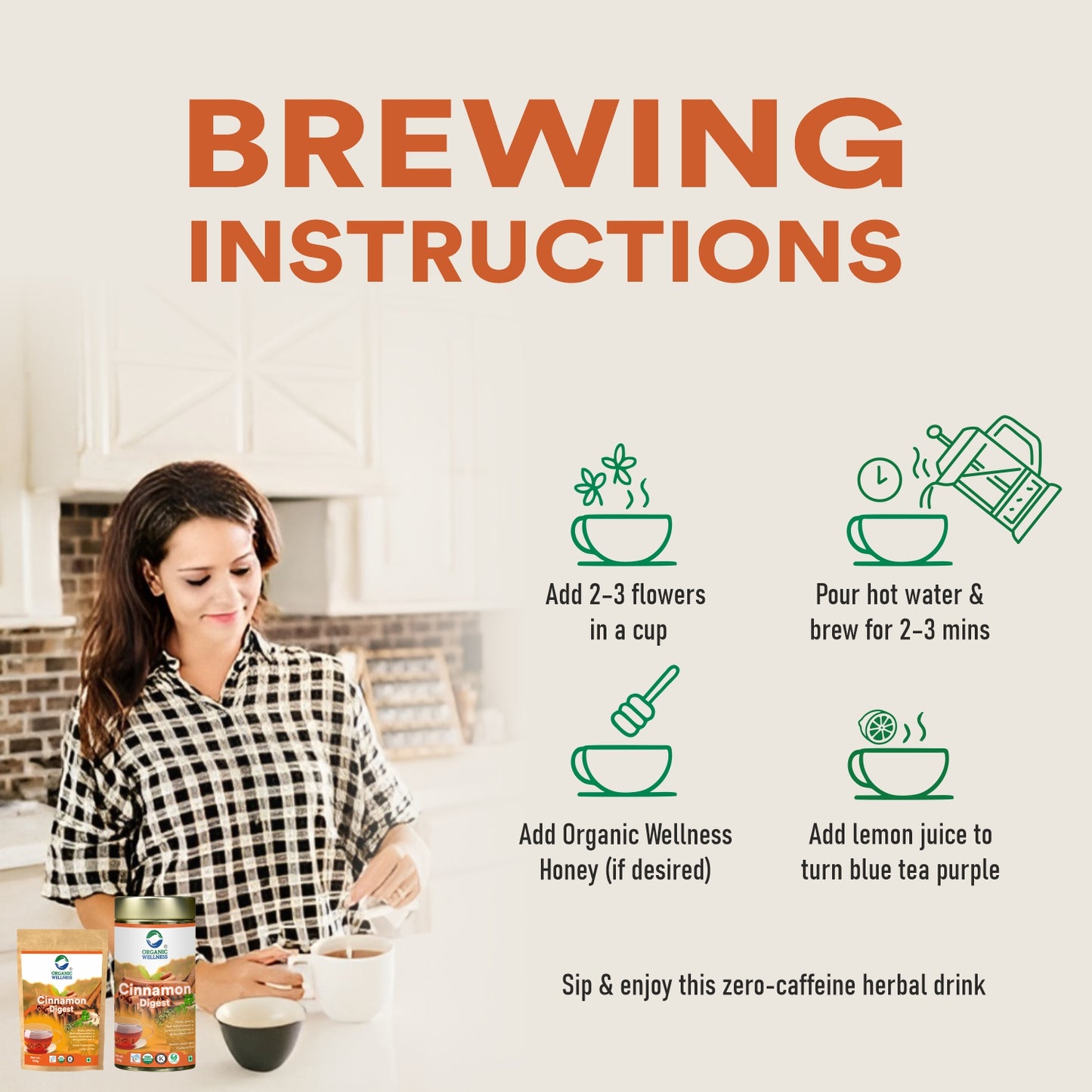 Organic Wellness Cinnamon Digest Tea