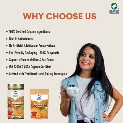 Organic Wellness Cinnamon Digest Tea