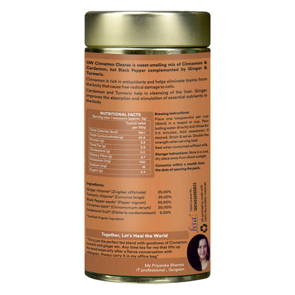 Organic Wellness Cinnamon Cleanse Tea