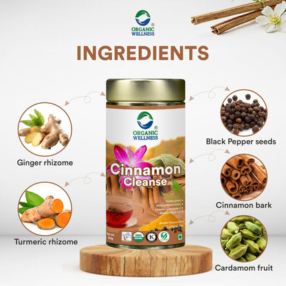 Organic Wellness Cinnamon Cleanse Tea