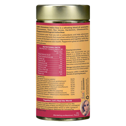 Cinnamon Indian Rose Tea