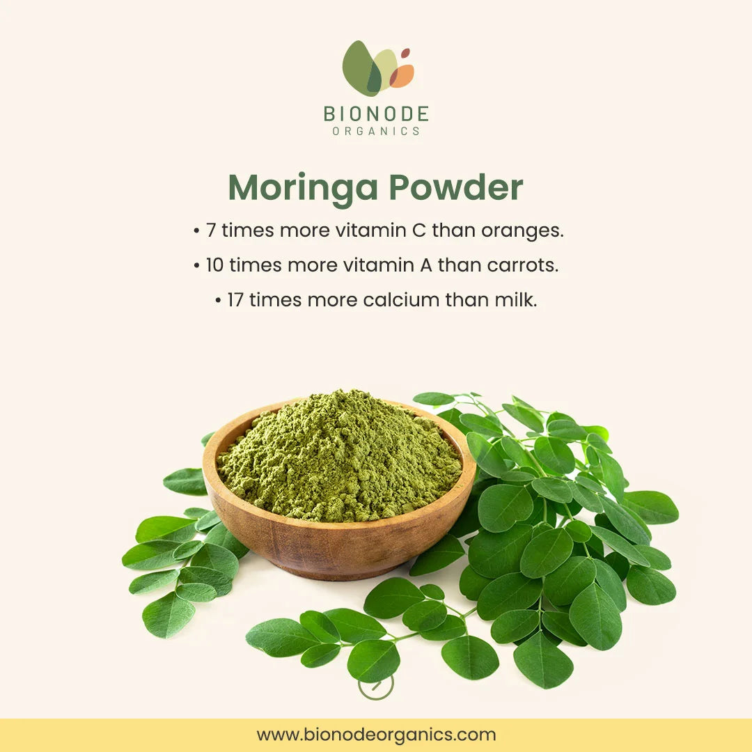 Bionode Organic Moringa Powder