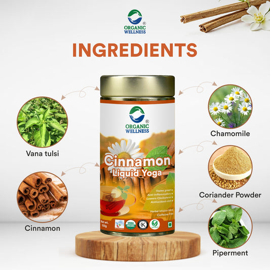 Organic Wellness Cinnamon Liquid Yoga Tea