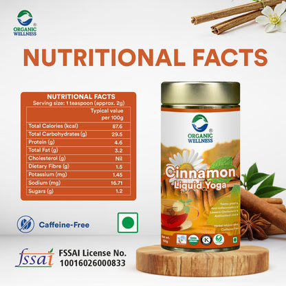 Organic Wellness Cinnamon Liquid Yoga Tea