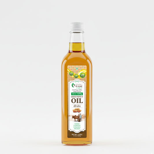 Cold Pressed Groundnut Oil 1 Liter