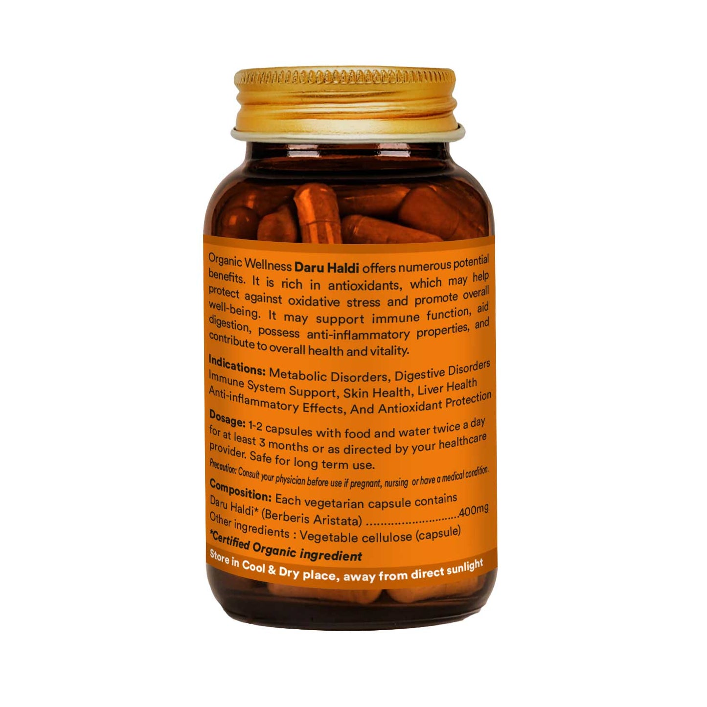 Daru Haldi 90 Capsules
