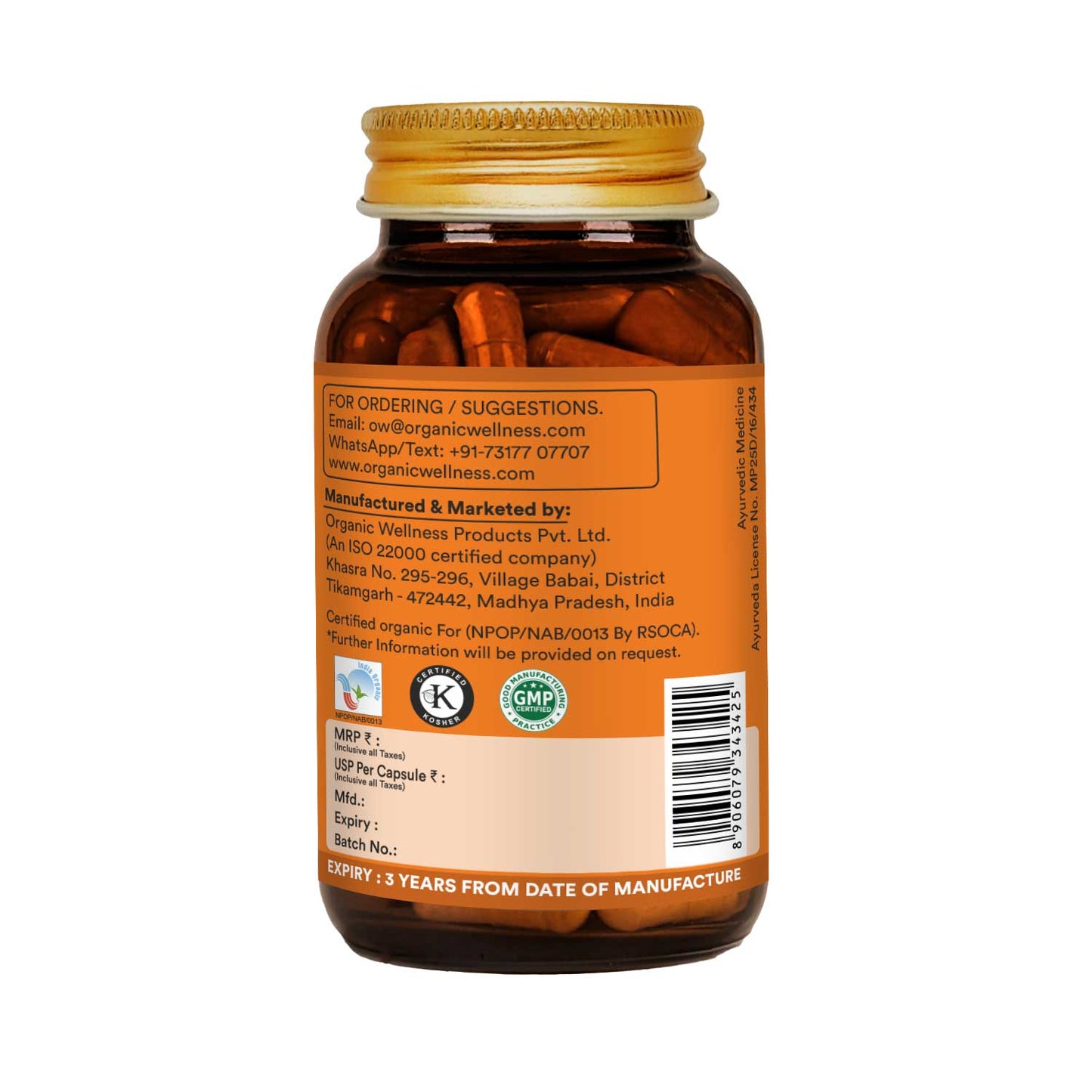 Daru Haldi 90 Capsules