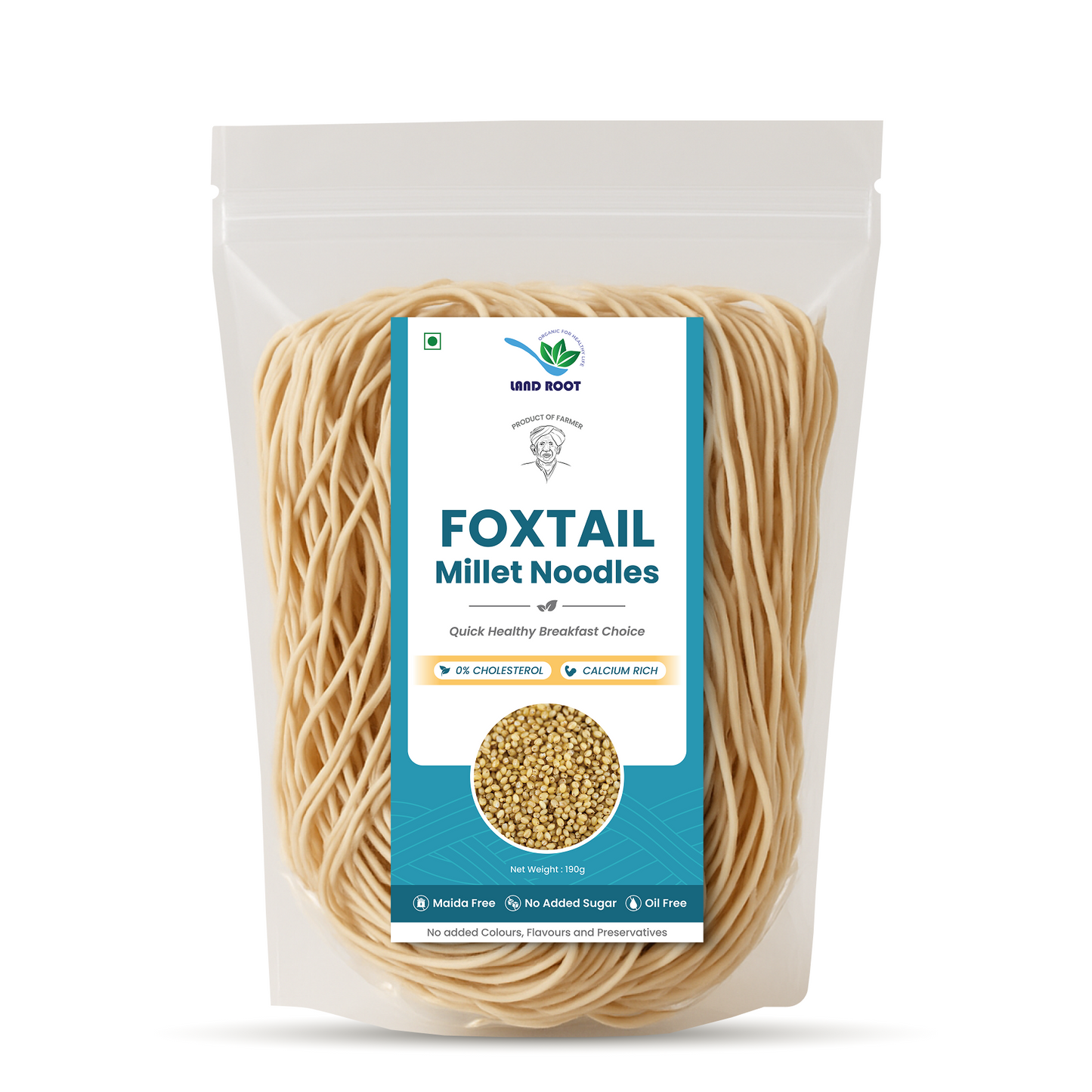 LandRoot Organic Foxtail Millets Noodles