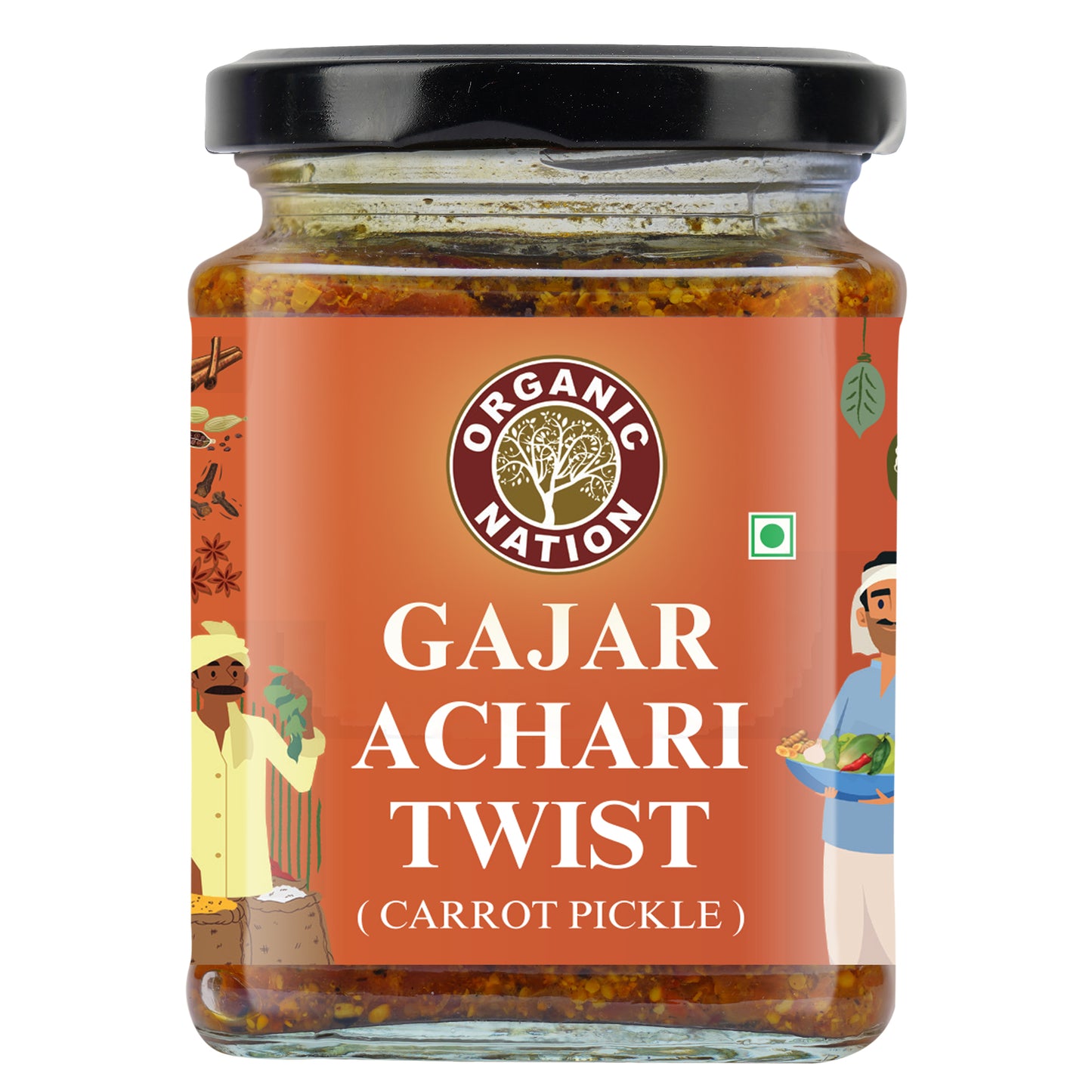 GAJAR ACHARI TWIST (Carrot Pickle)