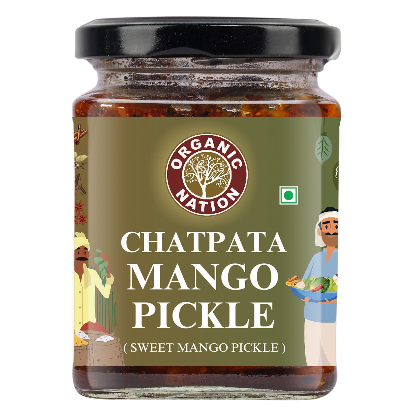 CHATPATA MANGO PICKLE (Sweet Mango Pickle)