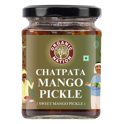CHATPATA MANGO PICKLE (Sweet Mango Pickle)