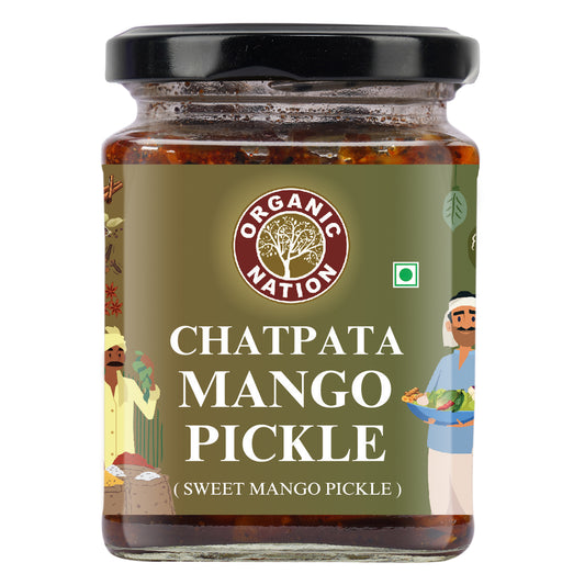 CHATPATA MANGO PICKLE (Sweet Mango Pickle)