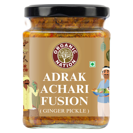 ADRAK ACHARI FUSION (Ginger Pickle)