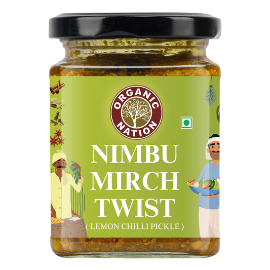 NIMBU MIRCH TWIST (Lemon Chilli Pickle)