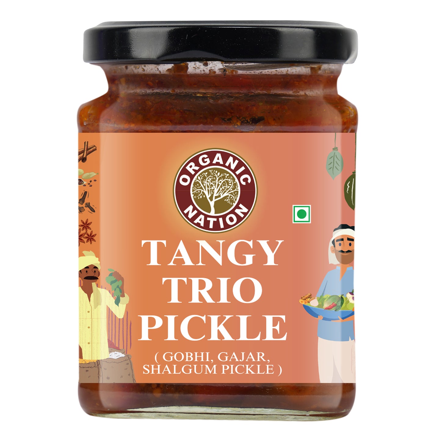 TANGY TRIO PICKLE (Khatta Meetha Pickle)