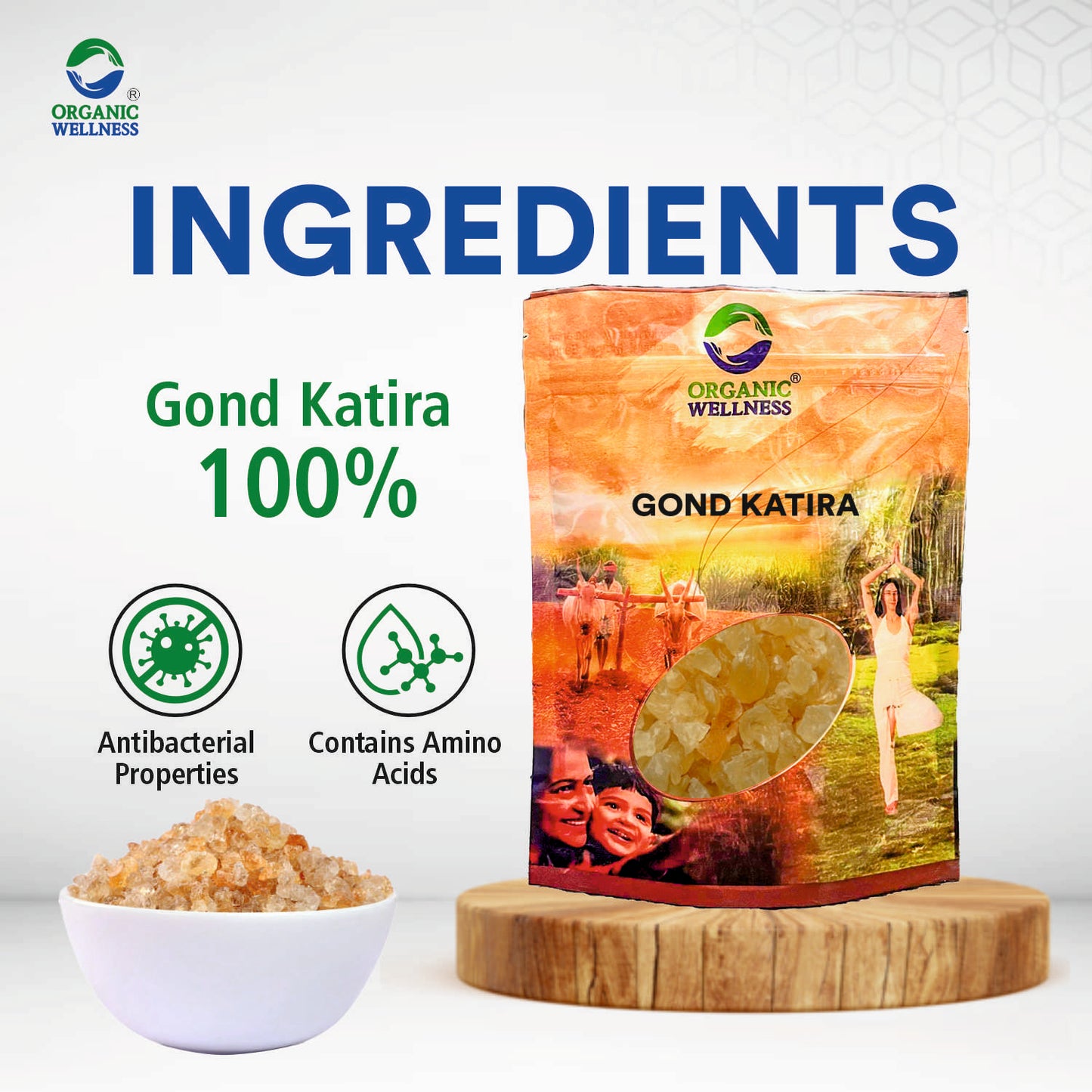 Organic Wellness Gond Katira