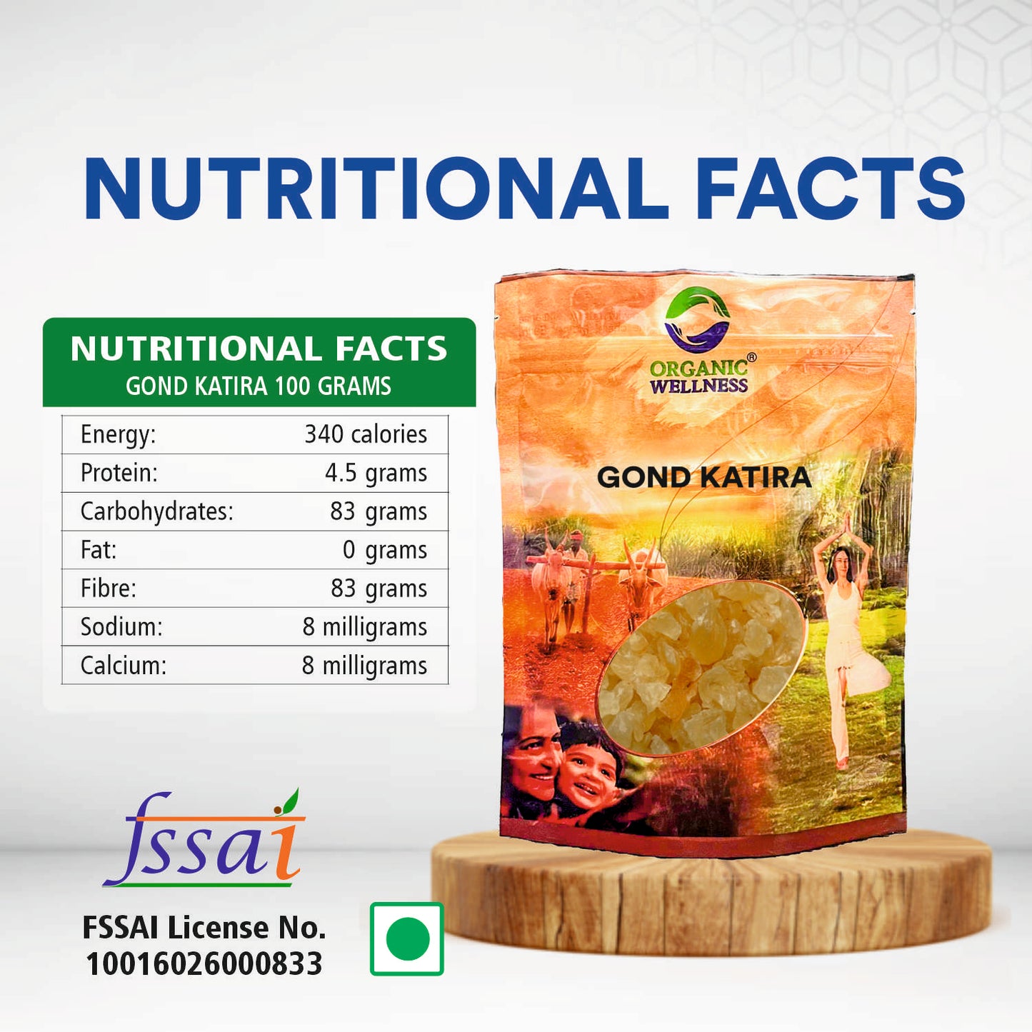 Organic Wellness Gond Katira