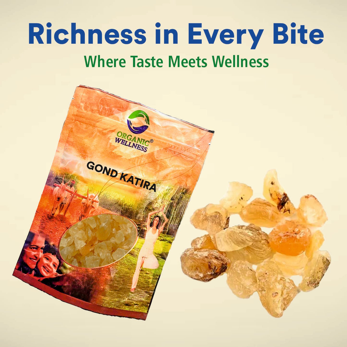 Organic Wellness Gond Katira