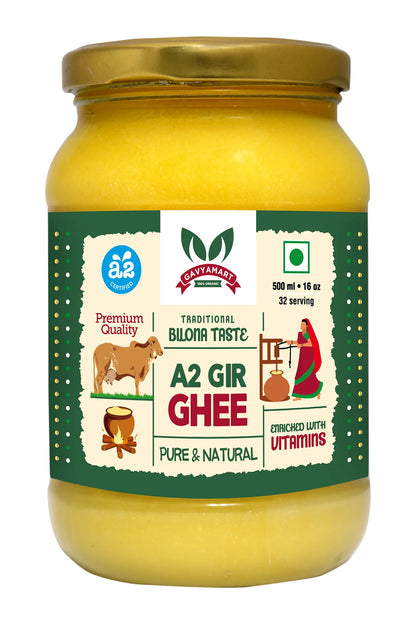 Gavyamart Pure Gir Cow A2 Ghee