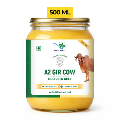 LandRoot Organic A2 Gir Cow Ghee
