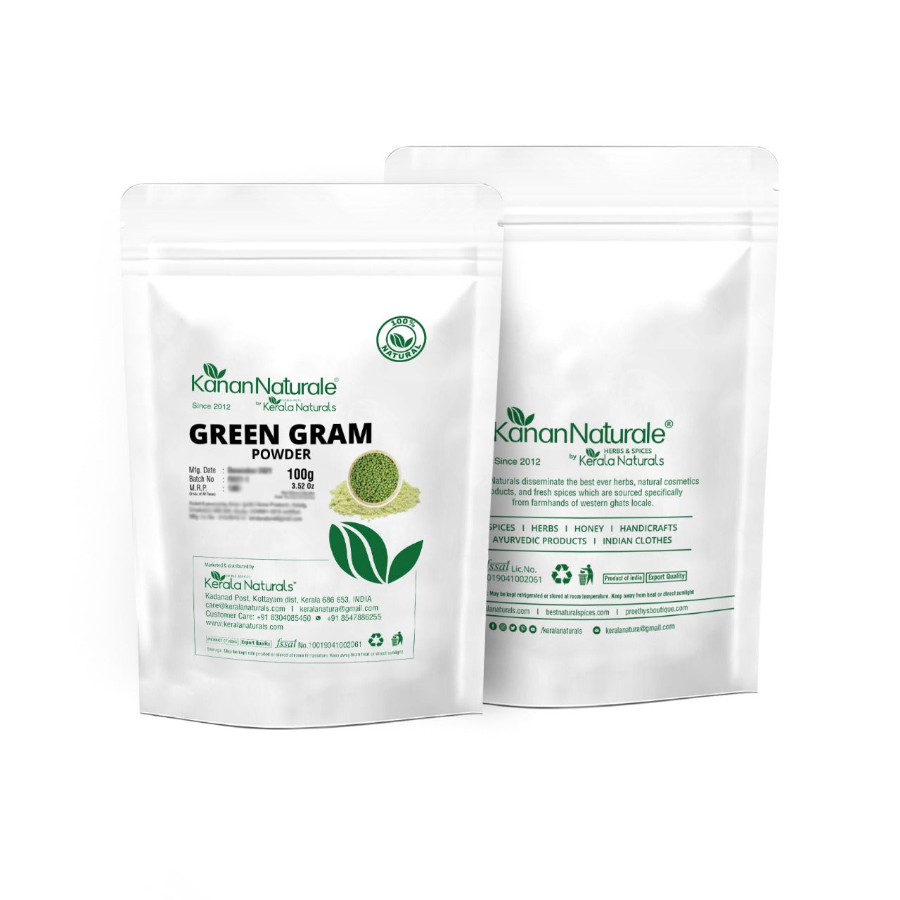 GREEN GRAM POWDER