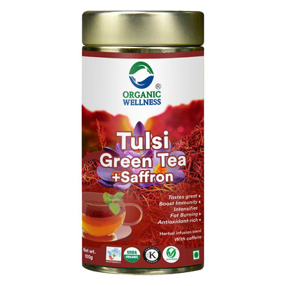 Tulsi Green Tea + Saffron