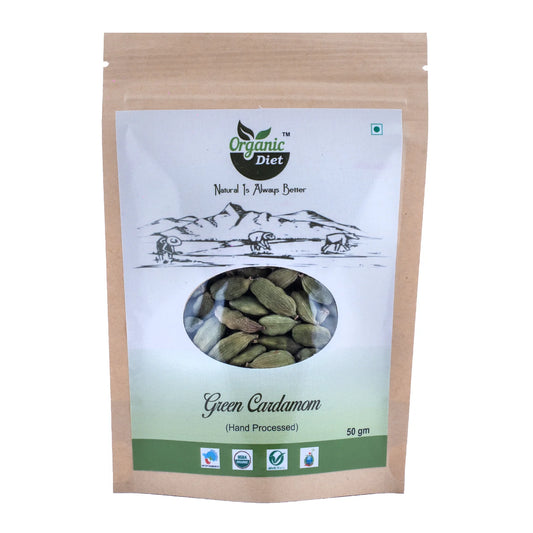 Organic Green Cardamom(Choti Elaichi)