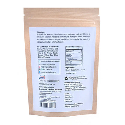 Organic Green Cardamom(Choti Elaichi)