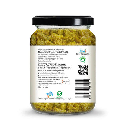 Organic Green Chilli Pickle 350 GM