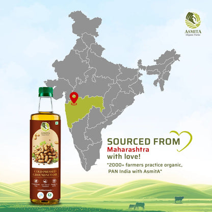 Cold Pressed Groundnut Oil